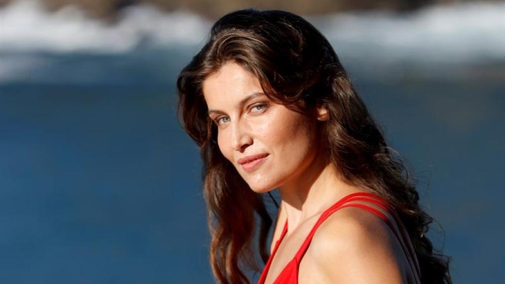 Laetitia Casta en San Sebastián.