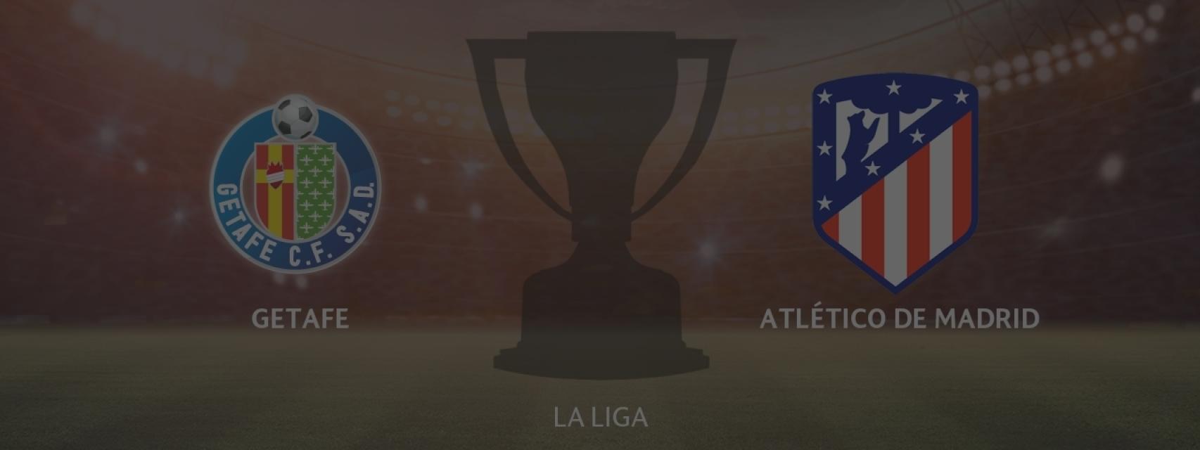 Getafe - Atlético de Madrid, siga en directo el partido de la La Liga