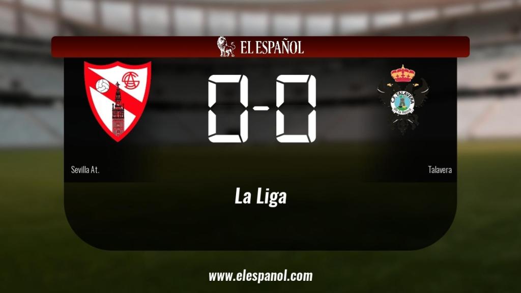 El Sevilla At. no pudo conseguir la victoria ante el Talavera de la Reina (0-0)