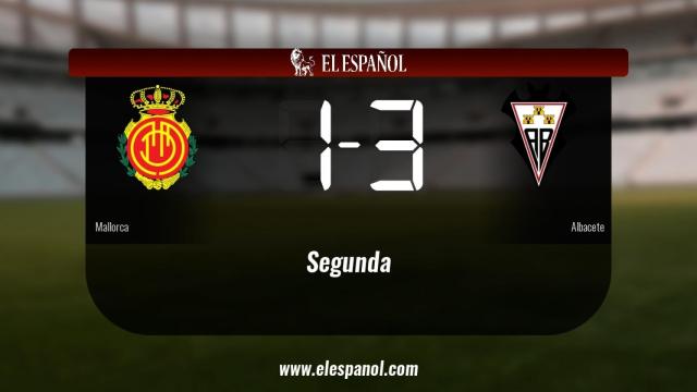 El Albacete vence 1-3 frente al Mallorca