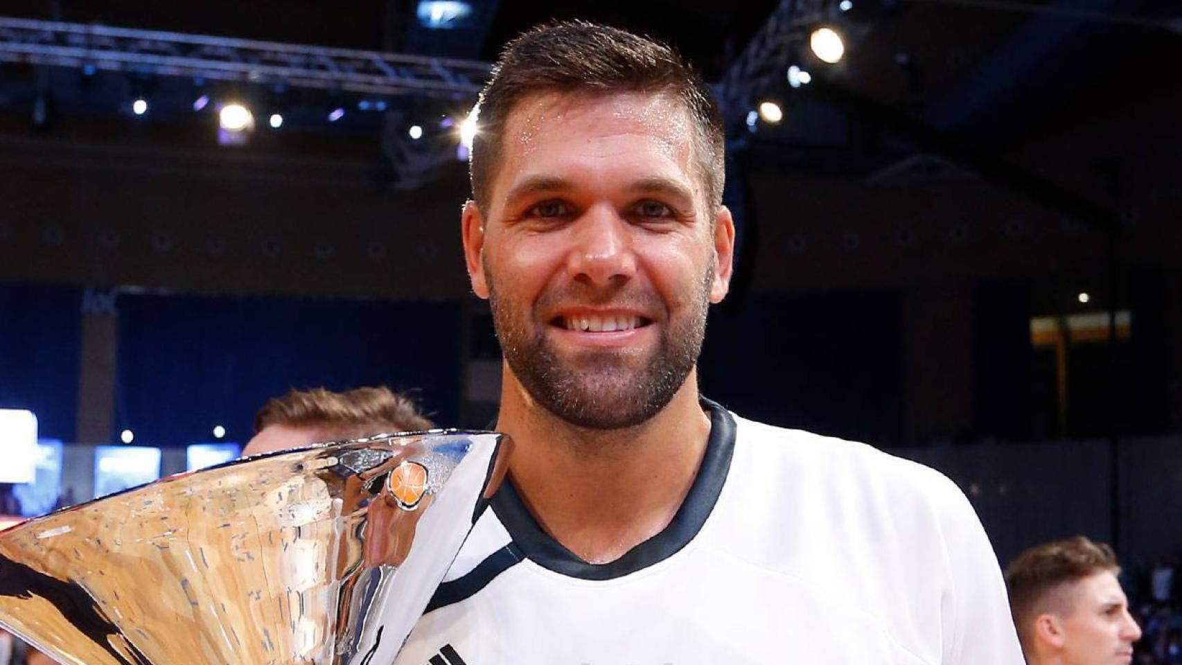 Felipe Reyes tras ganar la Supercopa ACB