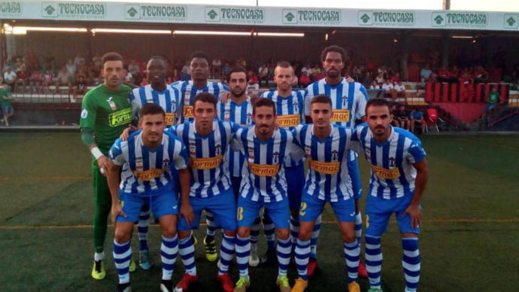 Once inicial del Villarrubia en Azuqueca