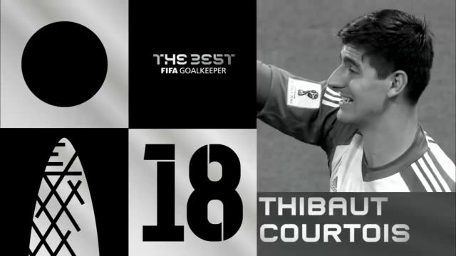 Courtois se lleva el Premio The Best 2018