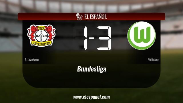 El Bayern Leverkusen 1-3 Wolfsburg