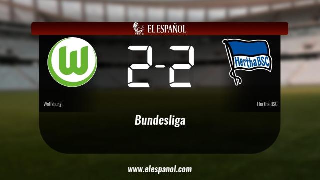 Empate entre Wolfsburg y Hertha BSC