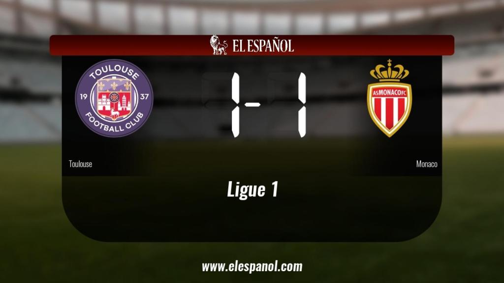 El Toulouse y el Monaco se repartieron los puntos tras un empate a uno