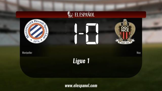 Los tres puntos se quedaron en casa: Montpellier 1-0 Nice