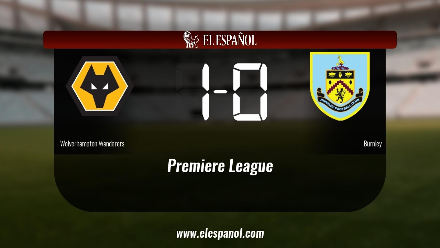 El Wolverhampton Wanderers ganó en su estadio al Burnley