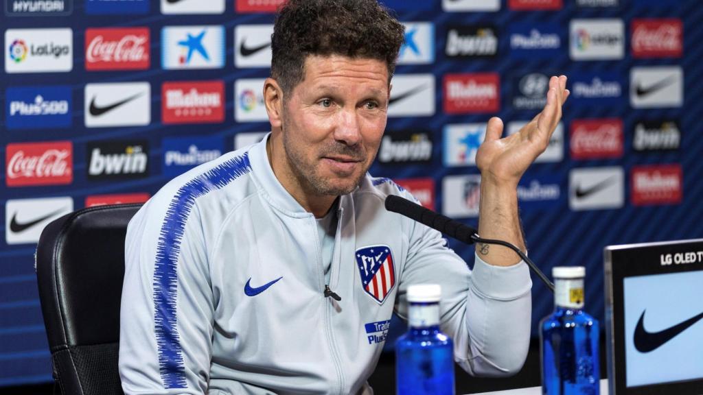 Simeone, sobre la exigencia del Atleti: No somos el Real Madrid o el Barça