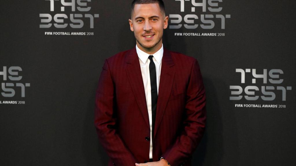 Hazard, en la gala de los The Best de la FIFA