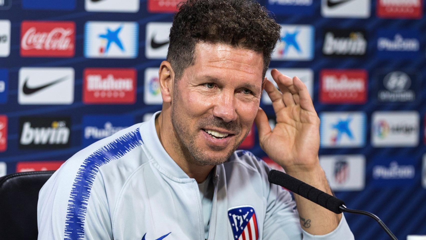 Simeone en rueda de prensa