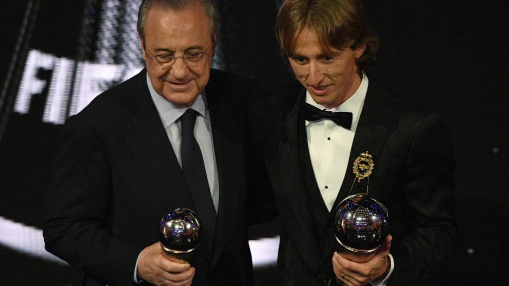 Luka Modric se impone a Cristiano Ronaldo en el 'The Best'