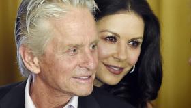 Catherine Zeta-Jones y Michael Douglas.