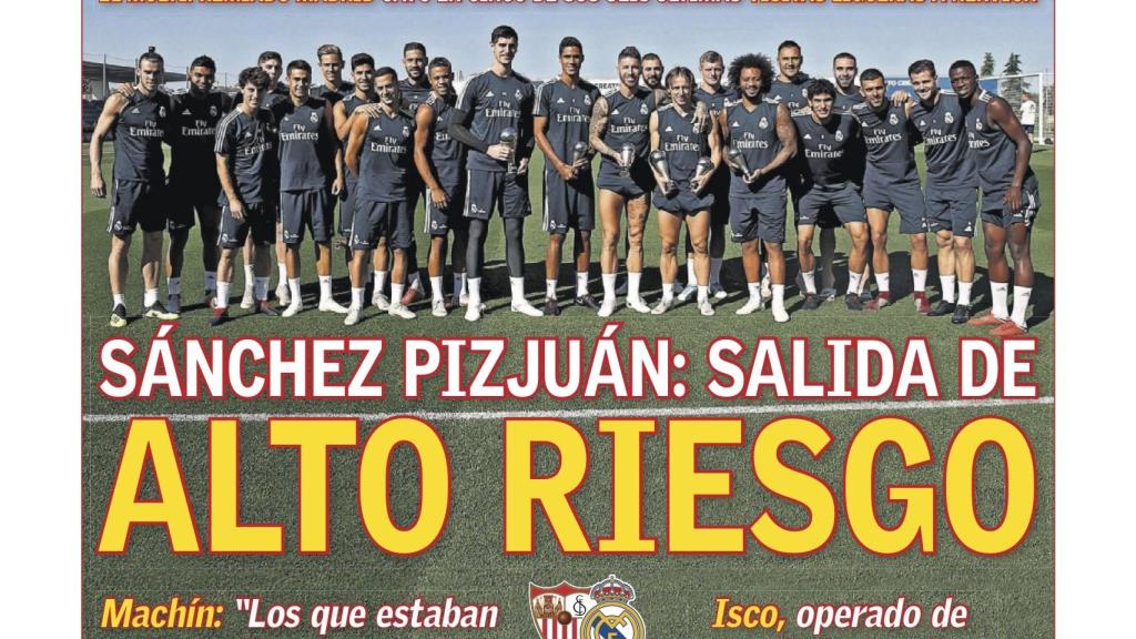 La portada del diario AS (26/09/2018)