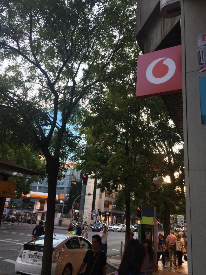 La tienda de Vodafone en el corazón de la calle Goya