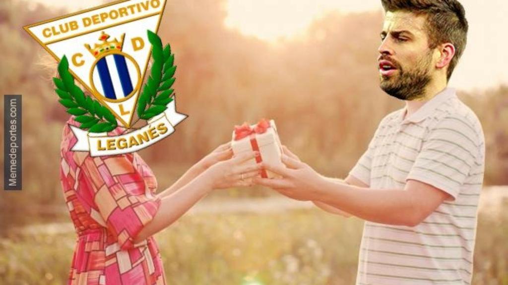 Los mejores memes del fallo de Piqué en Butarque