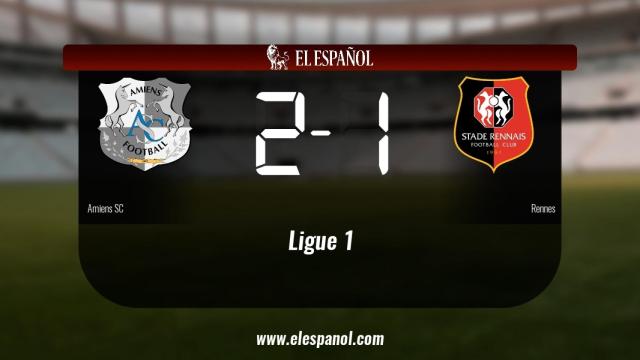 El Amiens SC ganó en su estadio al Rennes