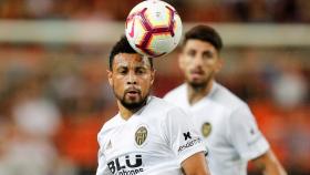 Coquelin frente al Celta de Vigo