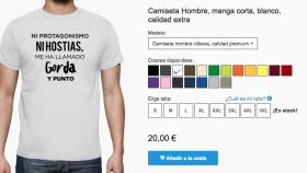 El 'ni protagonismo ni hostias' de Amaia Montero ya es una camiseta
