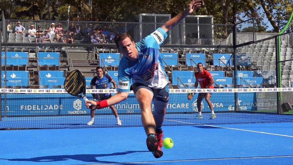 Paquito Navarro, durante un partido