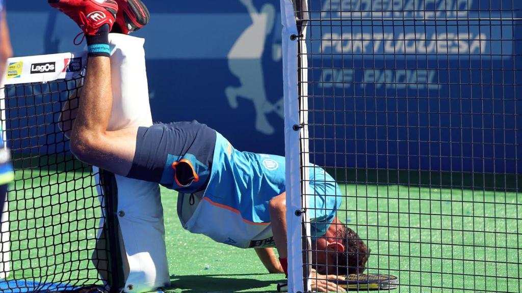 Paquito Navarro, durante el Portugal Padel Masters