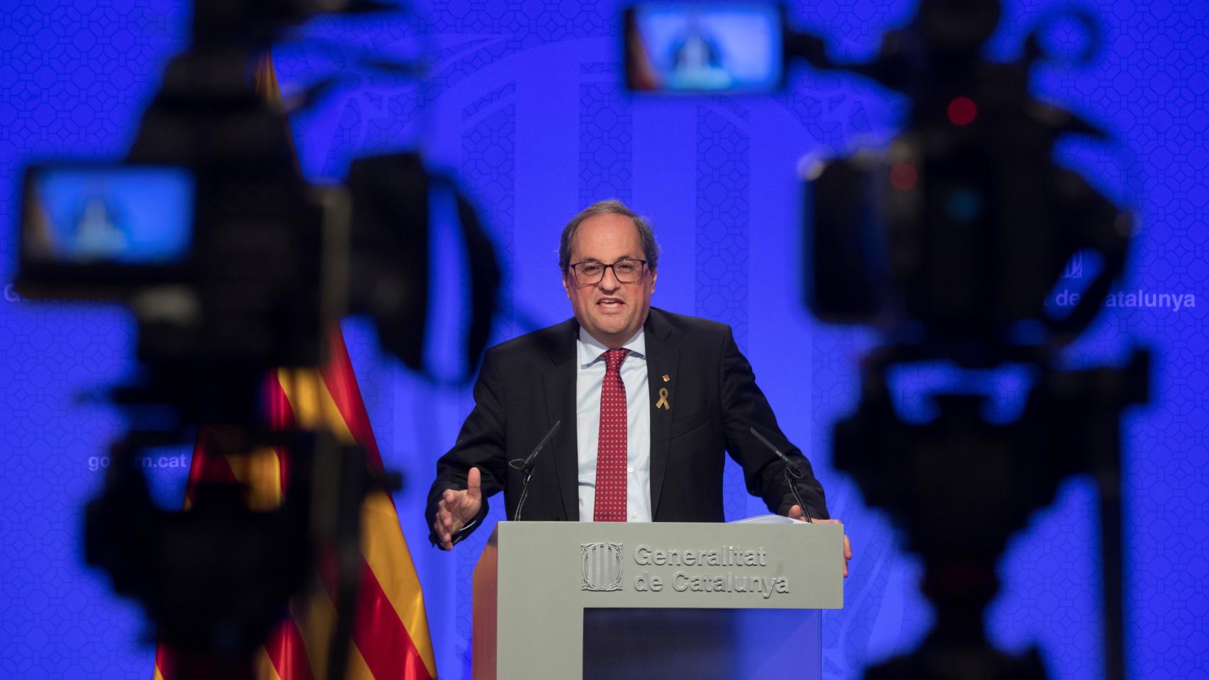 El presidente de la Generalitat, Quim Torra.