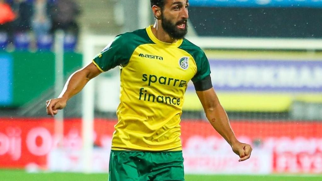 José Rodríguez, con el Fortuna Sittard. Foto: fortunasittard.nl