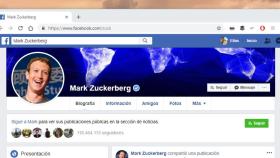 mark zuckerberg pagina facebook