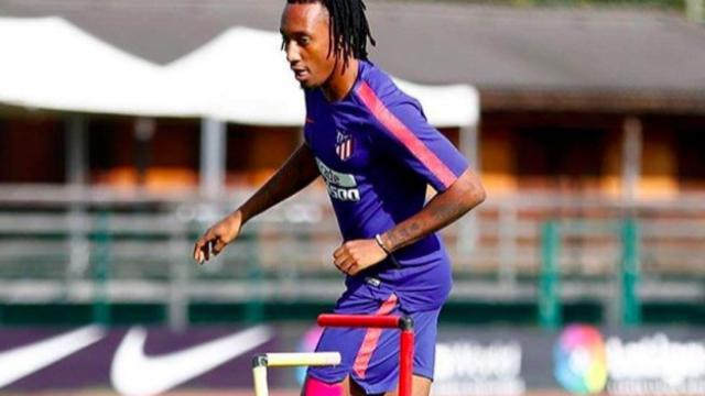 Gelson se entrena con el Atlético de Madrid. Foto: Instagram (@gelsondany77)