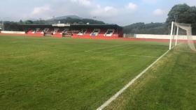 Campo de fútbol del Navia. Foto: Twitter (@femenino_f)