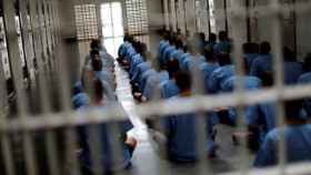 Imagen de archivo de los reclusos de una prisión.
