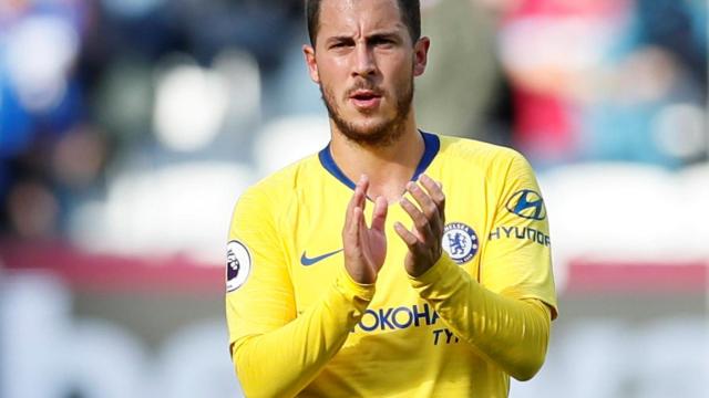 Hazard, en un partido del Chelsea