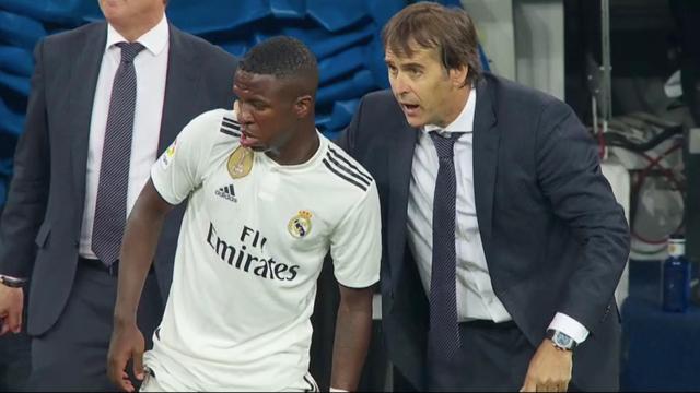 Vinicius debuta en partido oficial con el Real Madrid