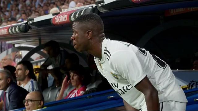 Vinicius debuta en partido oficial con el Real Madrid