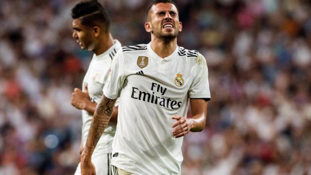 Ceballos se lamenta durante el derbi