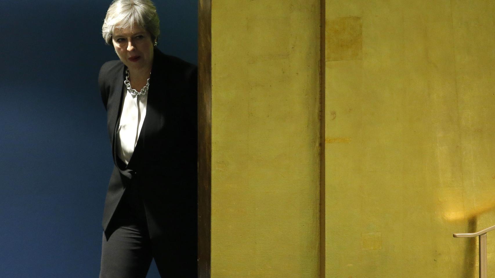 Theresa May, esta semana en la ONU