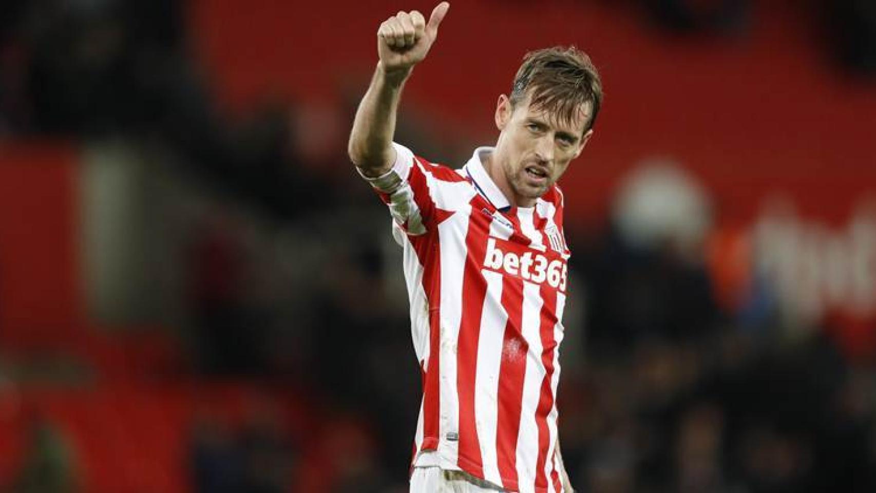 Peter Crouch, jugador del Stoke City.