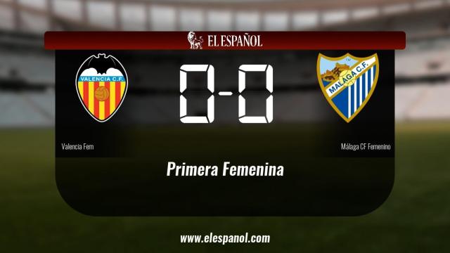 Empate entre Valencia Femenino y Málaga