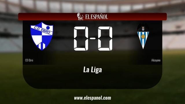 El Alcoyano consigue un empate a cero frente al Ebro