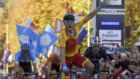 Alejandro Valverde campeón del mundo en Innsbruck