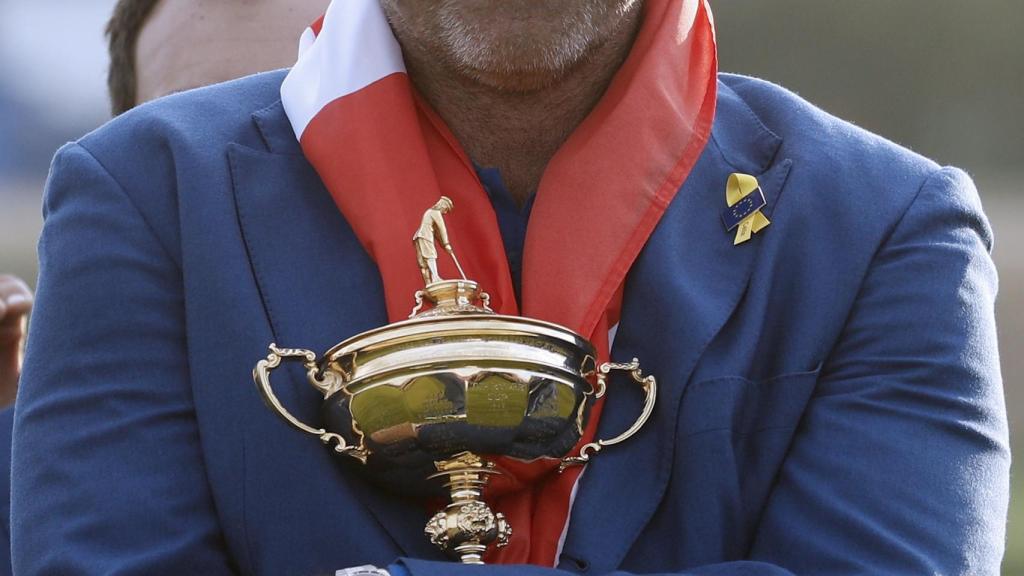 Thomas Bjorn, capitán del equipo europeo en la Ryder Cup 2018