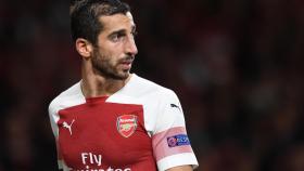 Henrikh Mkhitaryan durante un partido con el Arsenal. Foto: Twitter (@HenrikhMkh)