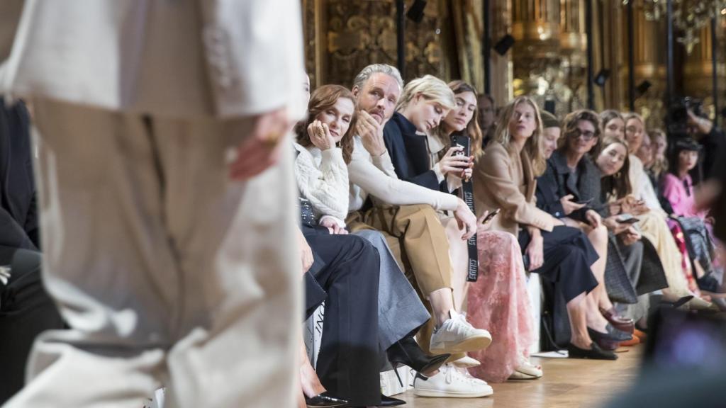 Imagen del desfile en París.