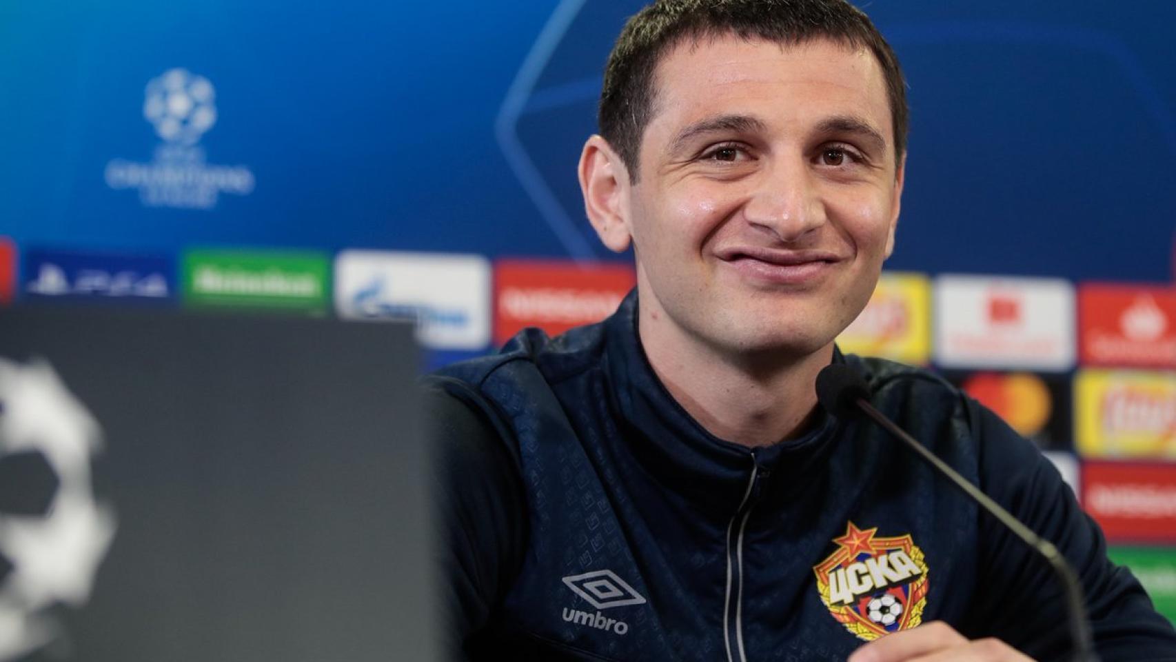 Dzagoev. Foto: Twitter (@pfc_cska)