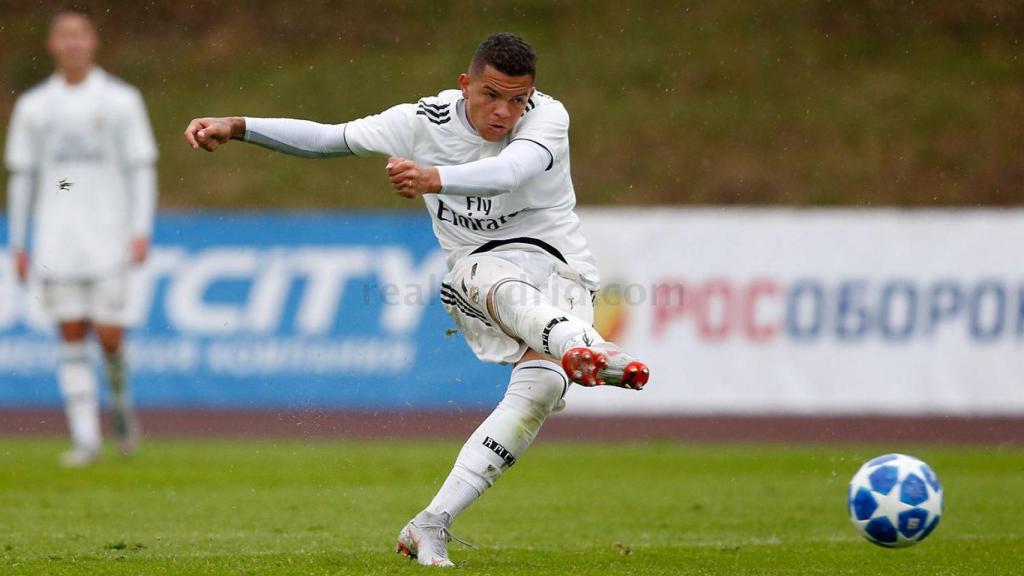 Rodrigo anotó el cuarto gol ante el CSKA