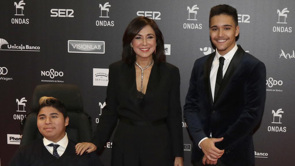 Gustavo, Isabel y Diego en un evento reciente.