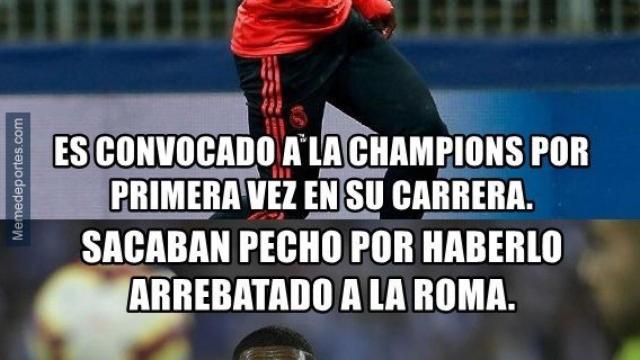 Meme del CSKA - Real Madrid. Foto: memedeportes.com