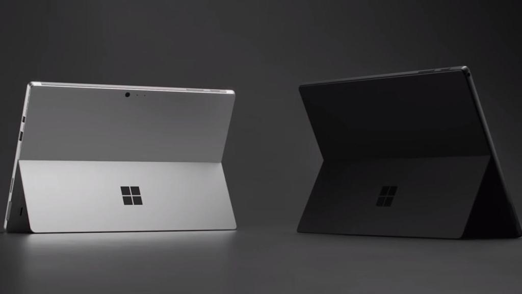 microsoft surface pro 6 blanco negro