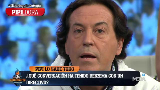 Pipi Estrada en El Chiringuito. Foto: Twitter. (@elchiringuitotv)