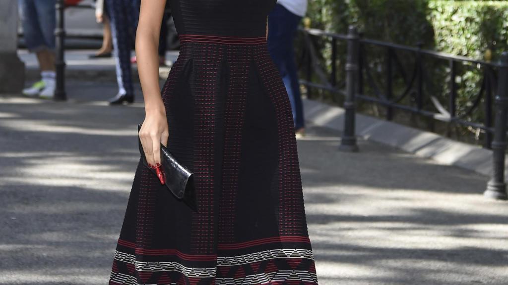 Sofía Palazuelo en la boda de Luis Martínez de Irujo y Adriana Marín.